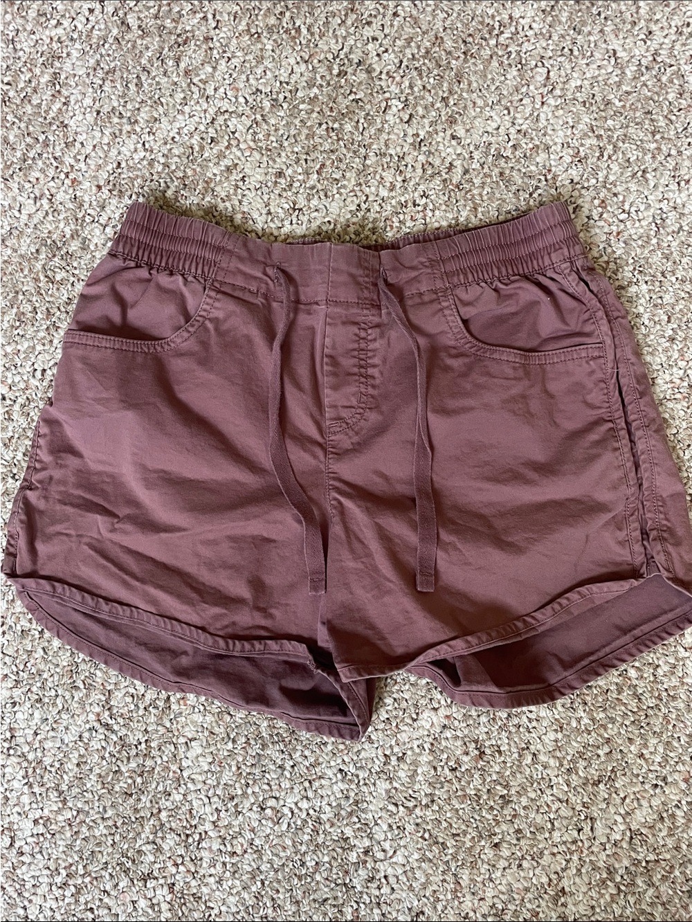 Eddie Bauer Women's Drawstring Casual Shorts - Mauve
